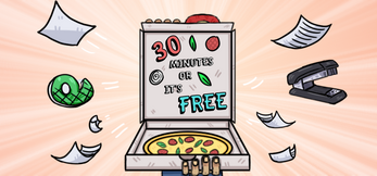 30 Minutes or It's Free Logo